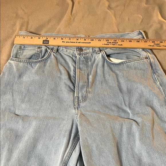 COS Women's Facade Light Wash Straight-Leg Jeans 31 - Picture 7 of 9